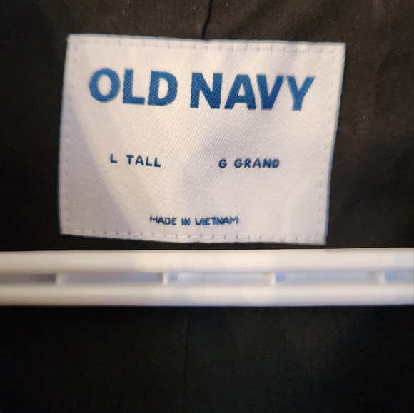 (LT) Notched-Collar Pixie Blazer for Women Old Navy - Picture 7 of 10